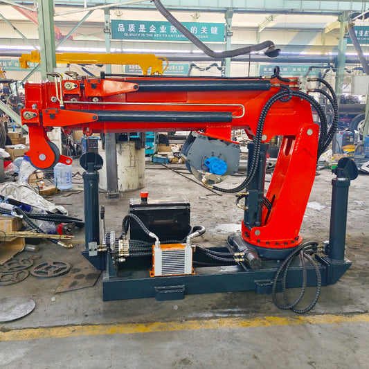 3-ton truck-mounted crane
