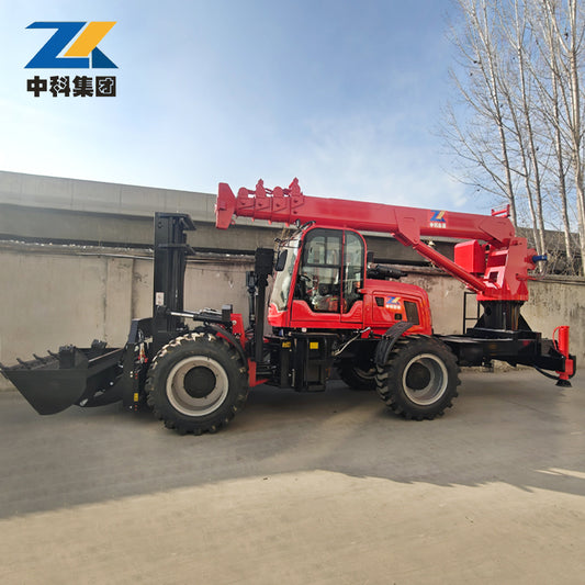 3.5-ton off-road forklift crane