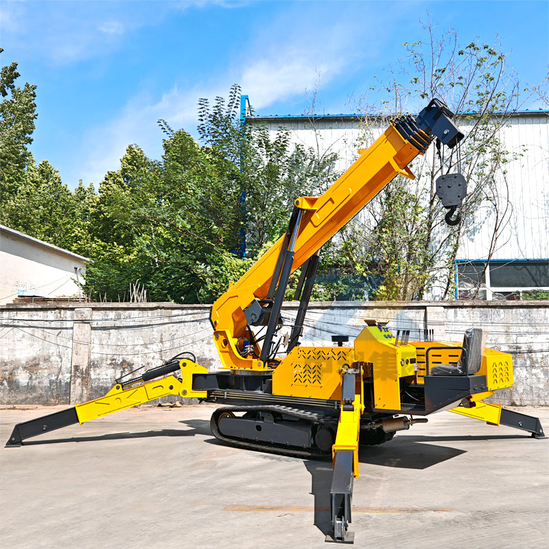 5-ton crawler spider crane