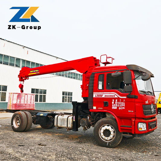 Truck crane plus hanging basket