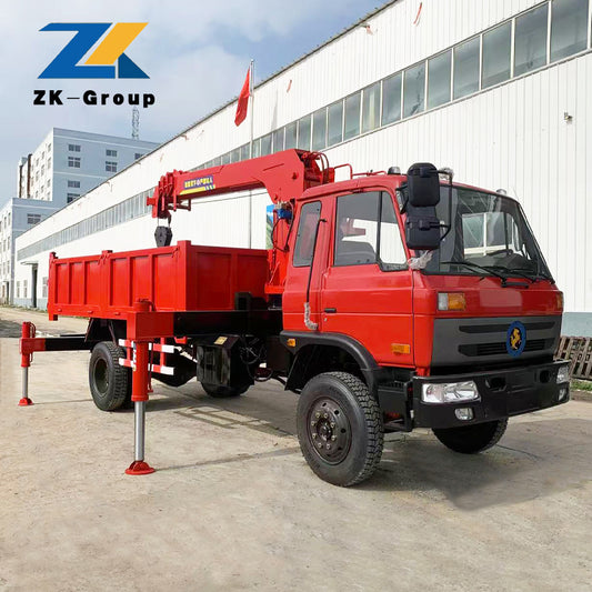 Multifunctional truck crane
