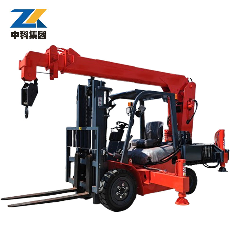 All-terrain + intelligence: Four-wheel drive off-road forklift opens a new track for hoisting equipment
