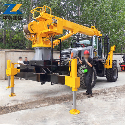 6-ton off-road forklift crane