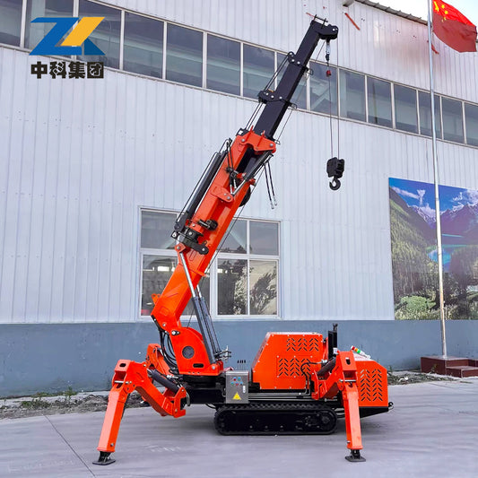 3-ton crawler spider crane