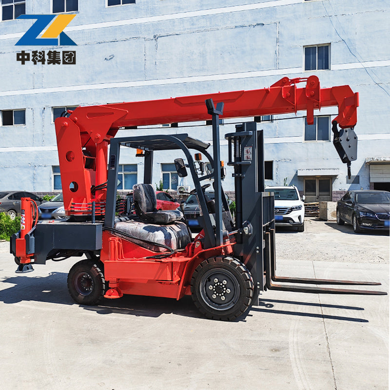 3.5-ton off-road forklift crane