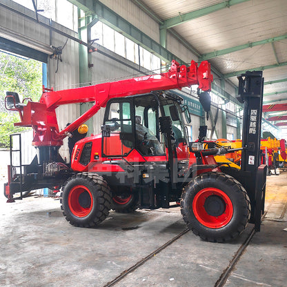 8-ton off-road forklift crane