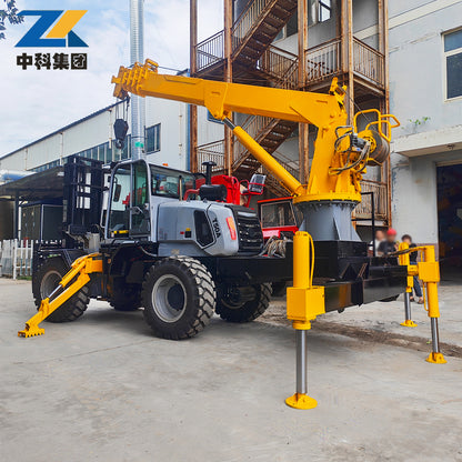 6-ton off-road forklift crane