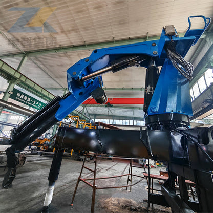 8-ton folding arm crane