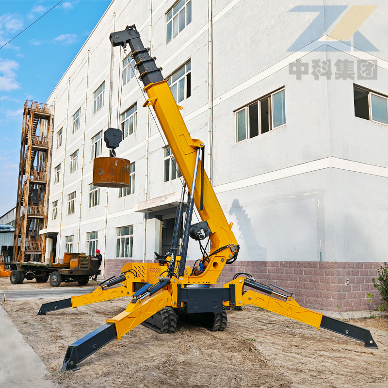 5-ton crawler spider crane