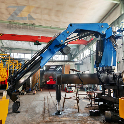 8-ton folding arm crane