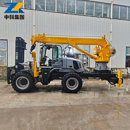 6-ton off-road forklift crane