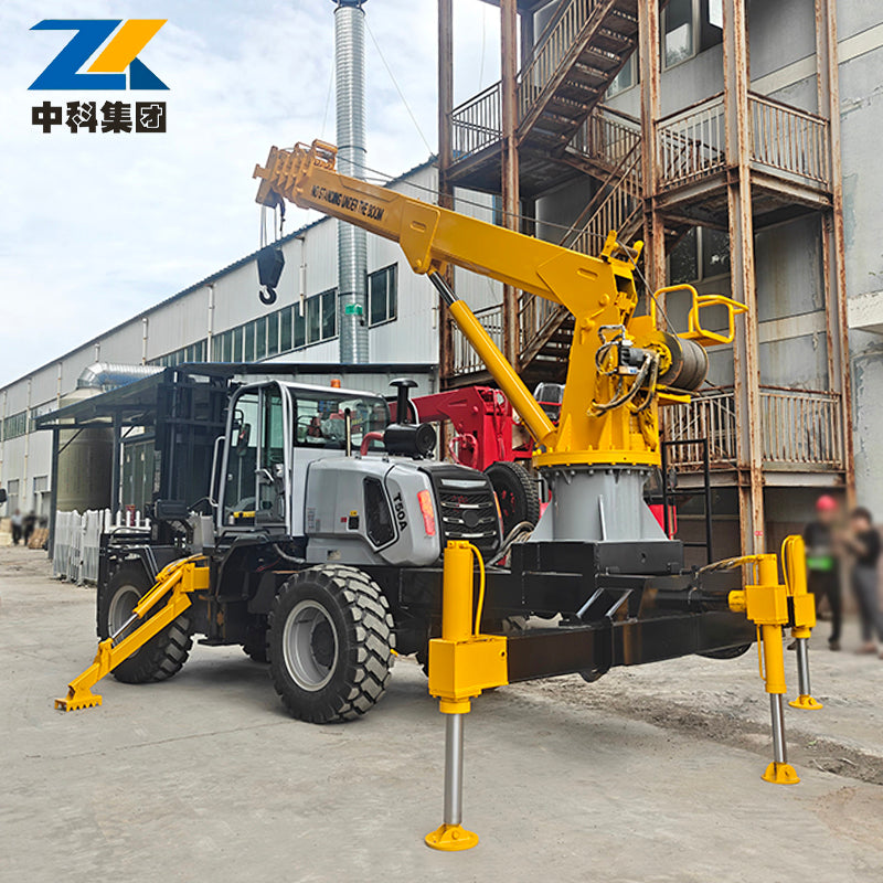 6-ton off-road forklift crane