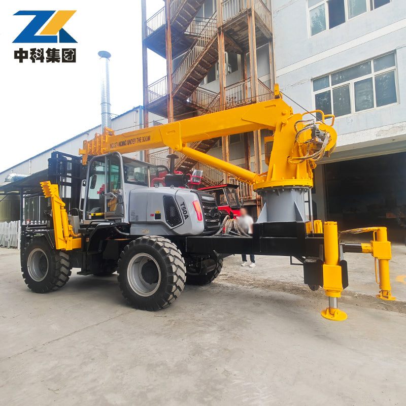 6-ton off-road forklift crane