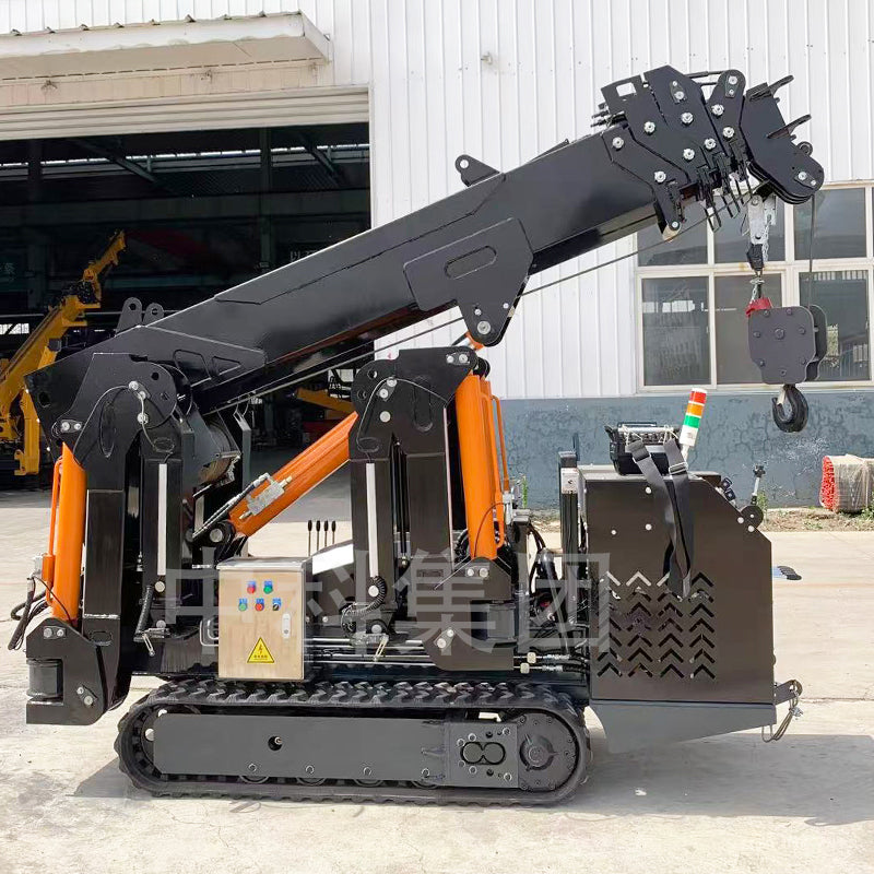 1.2-ton crawler spider crane