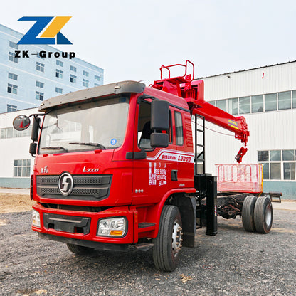 Truck crane plus hanging basket