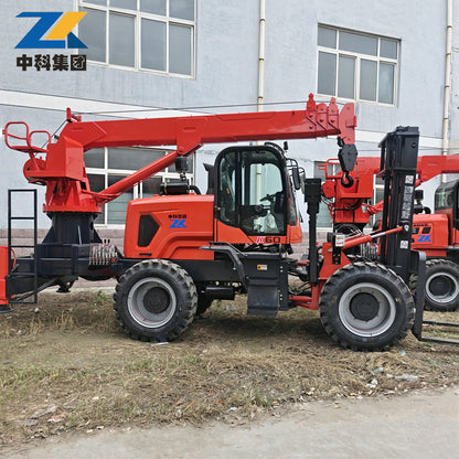 5 tons off-road forklift crane