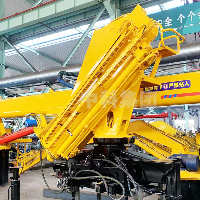 5-ton folding boom crane