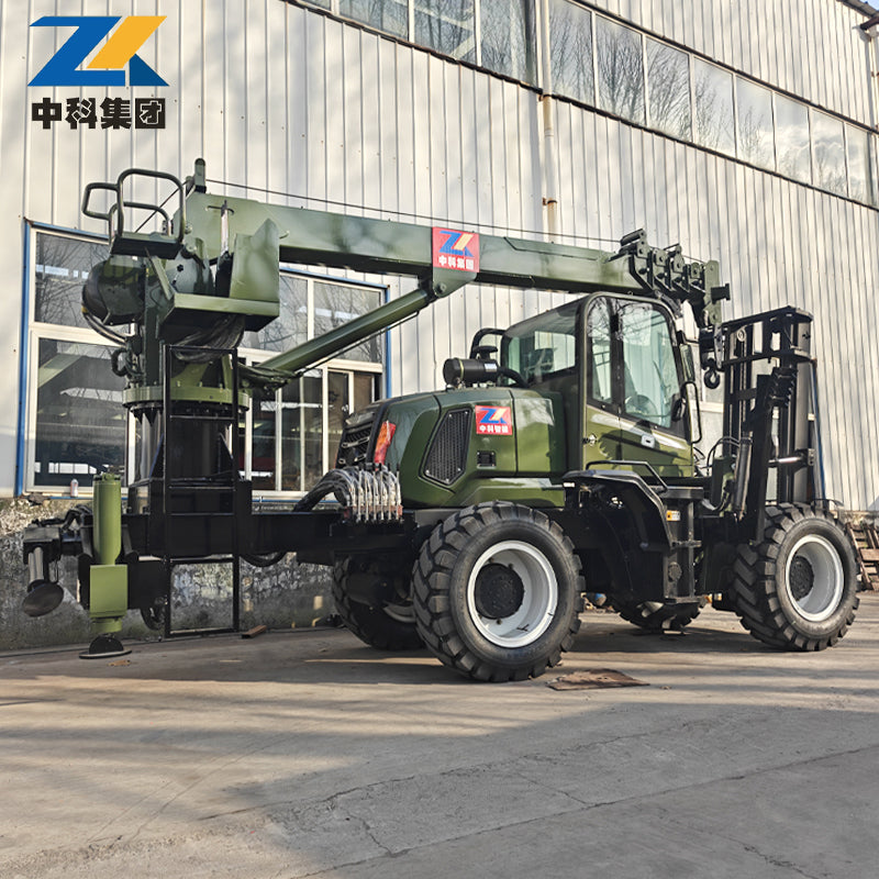 10-ton off-road forklift crane