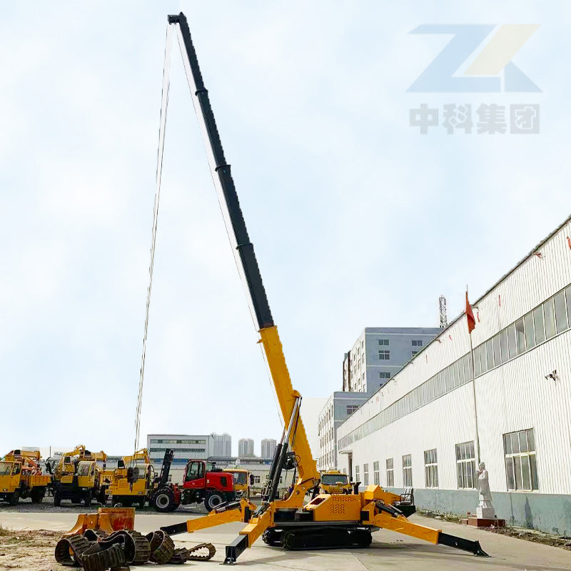 10-ton crawler spider crane