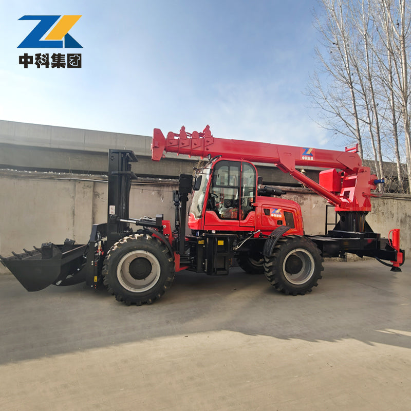 3.5-ton off-road forklift crane