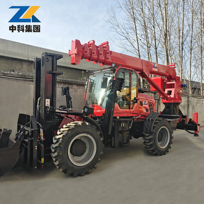 3.5-ton off-road forklift crane