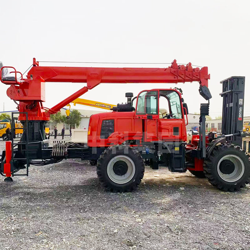 8-ton off-road forklift crane