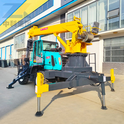 5-ton off-road forklift crane