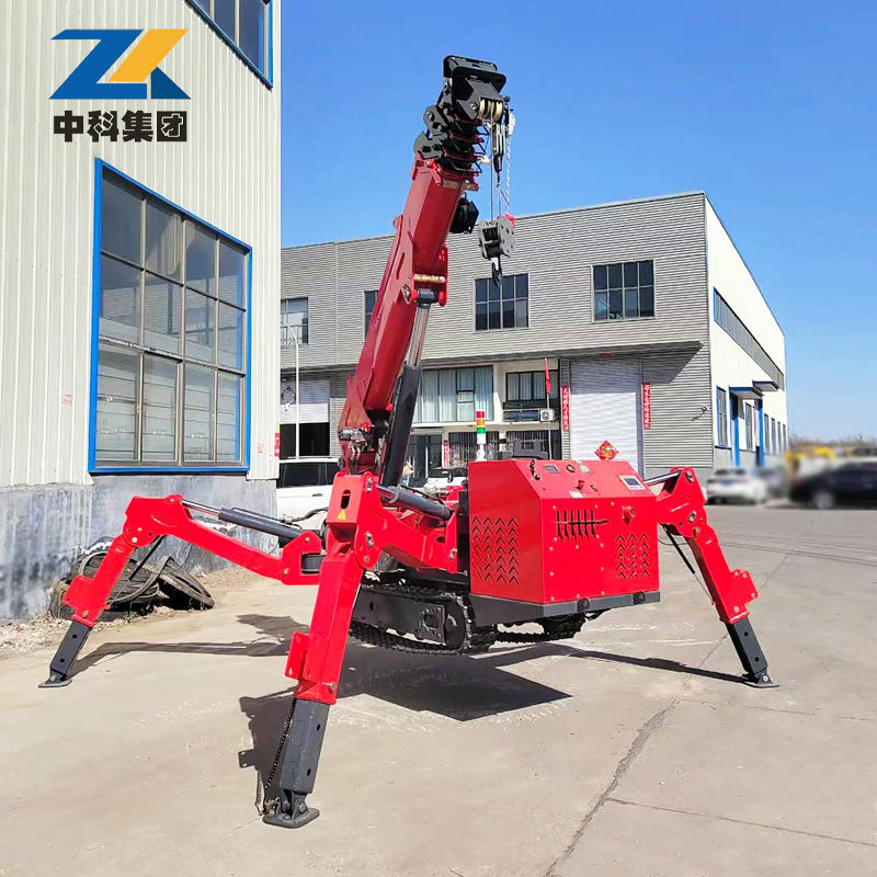 3-ton crawler spider crane