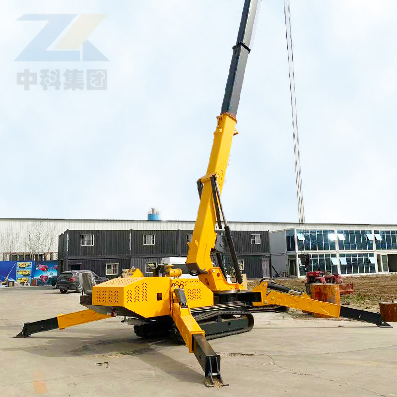 10-ton crawler spider crane