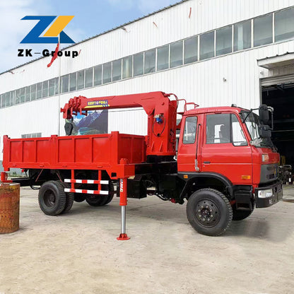 Multifunctional truck crane