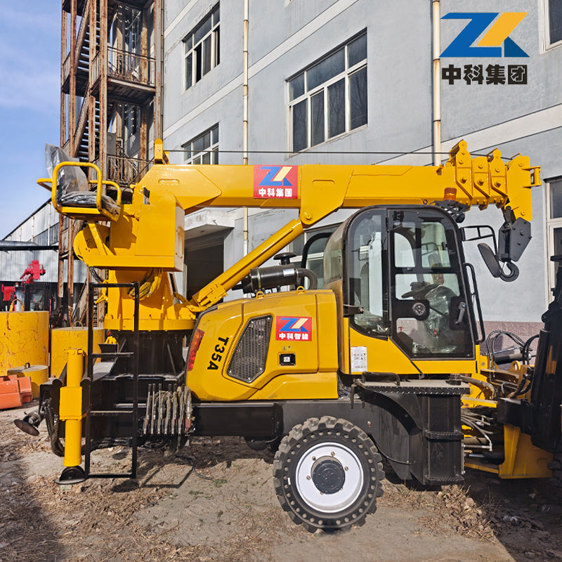 6-ton off-road forklift crane