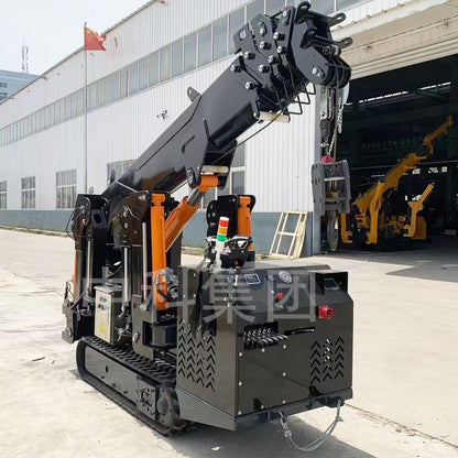 1.2-ton crawler spider crane