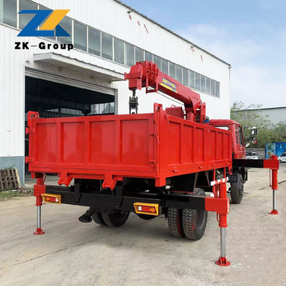 Multifunctional truck crane
