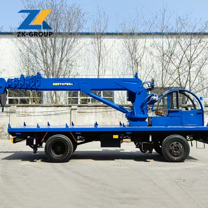 Truck-mounted crane