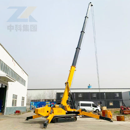 10-ton crawler spider crane