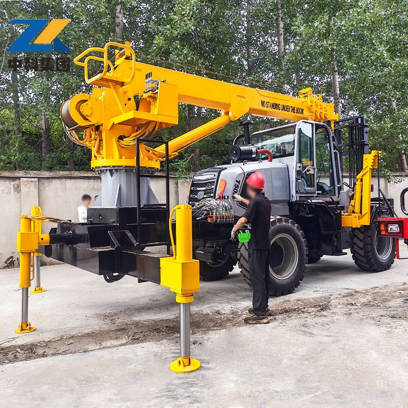 6-ton off-road forklift crane
