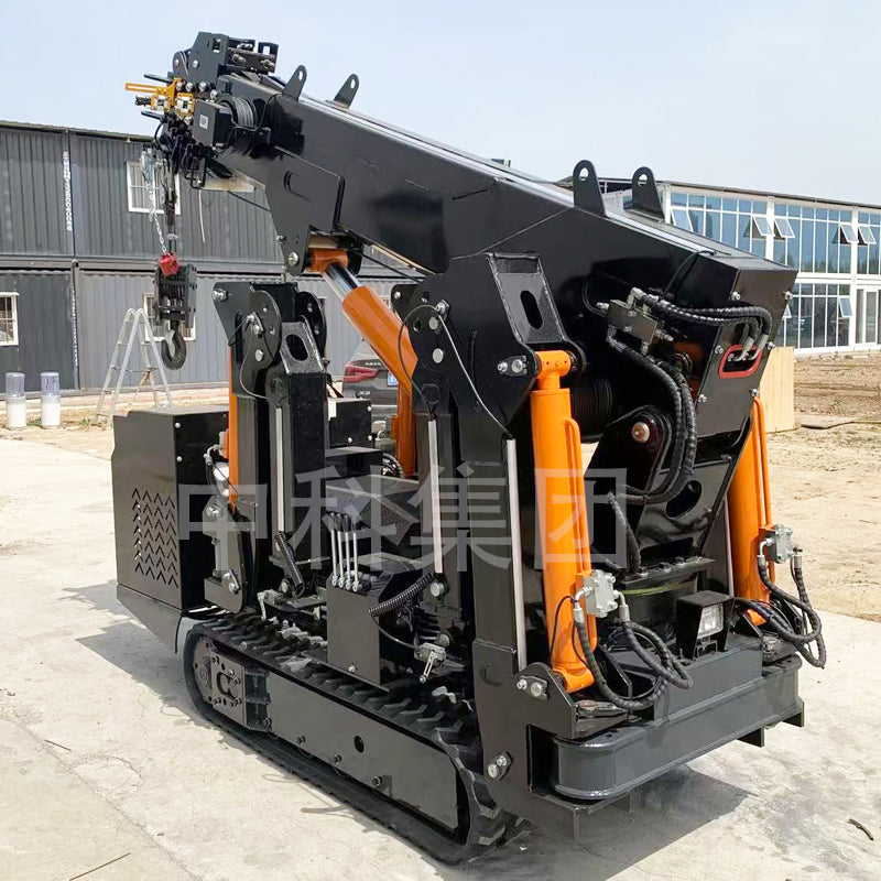 1.2-ton crawler spider crane