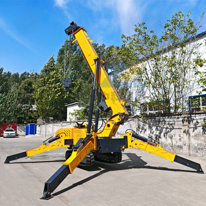 5-ton crawler spider crane