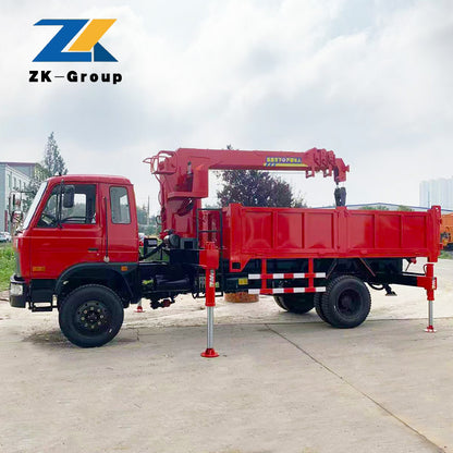 Multifunctional truck crane