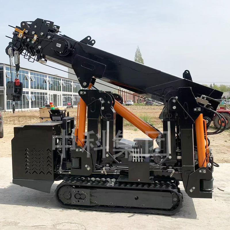 1.2-ton crawler spider crane