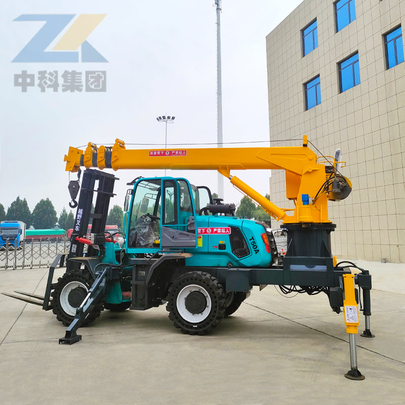 5-ton off-road forklift crane