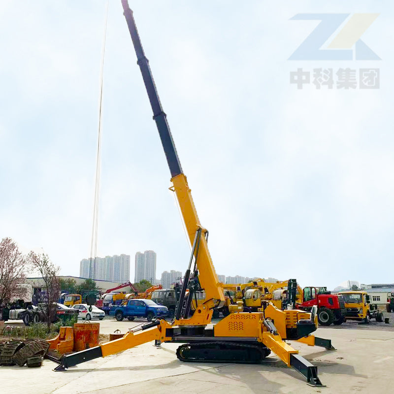 10-ton crawler spider crane