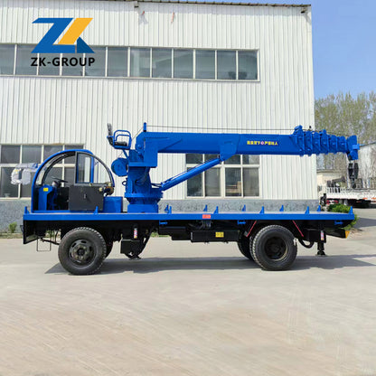 Truck-mounted crane