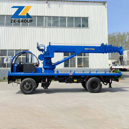 Truck-mounted crane