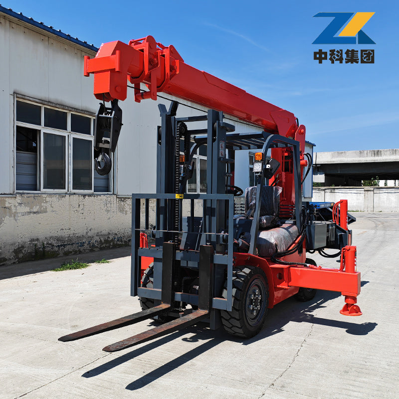 3.5-ton off-road forklift crane