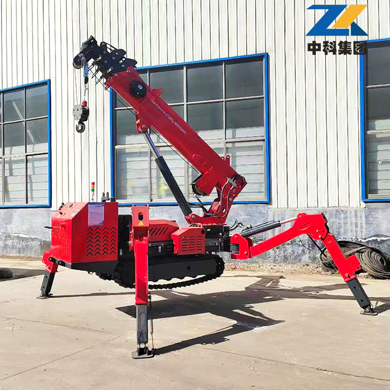 3-ton crawler spider crane