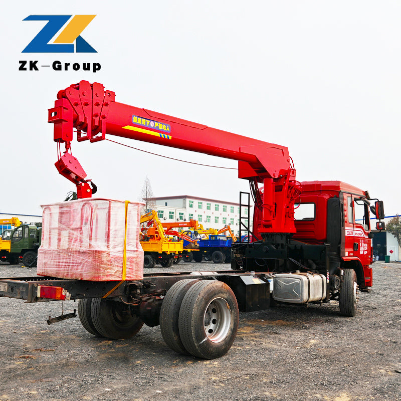 Truck crane plus hanging basket