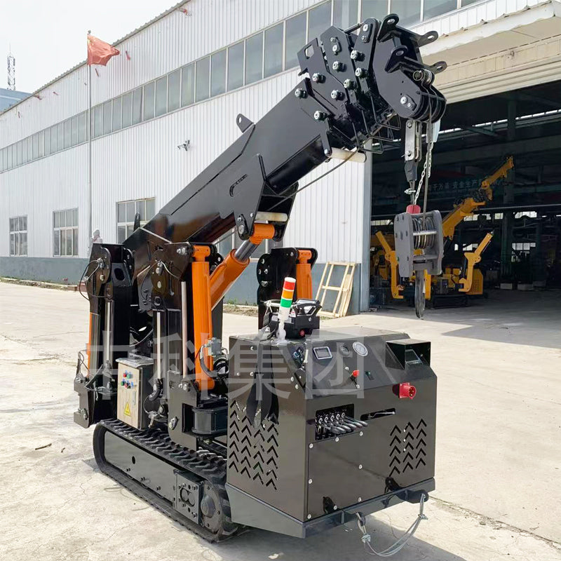 1.2-ton crawler spider crane