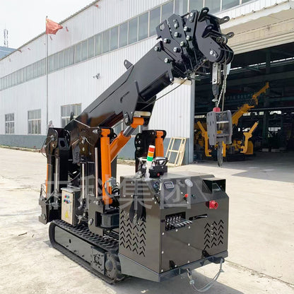 1.2-ton crawler spider crane