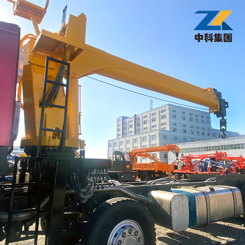 14-ton truck-mounted crane